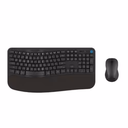 JLab Flow Mouse & Bundle keyboard Mouse included Universal RF Wireless + Bluetooth Black - Additional view 4