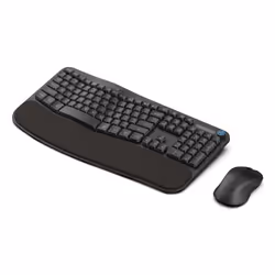JLab Flow Mouse & Bundle keyboard Mouse included Universal RF Wireless + Bluetooth Black - Additional view 6