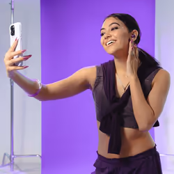 JLab Go Pop ANC Headset True Wireless Stereo (TWS) In-ear Calls/Music Bluetooth Purple, Transparent - Additional view 5
