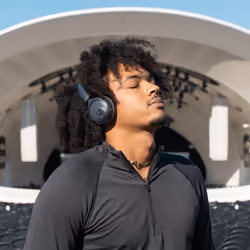 JLab Go Lux ANC Headset Wireless Head-band Calls/Music USB Type-C Bluetooth Graphite - Additional view 4