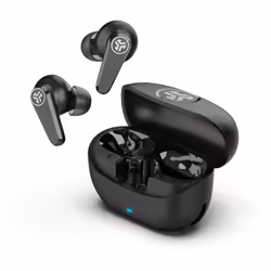 JLab Go Pods ANC, True Wireless Stereo (TWS), Calls/Music, 20 - 20000 Hz, 8.4 g, Headset, Black