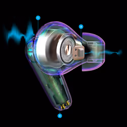 JLab Go Pods ANC Headset True Wireless Stereo (TWS) In-ear Calls/Music Bluetooth Black - Additional view 5