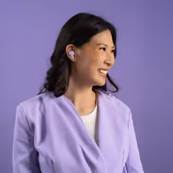 JLab Go Pods ANC Headset True Wireless Stereo (TWS) In-ear Calls/Music Bluetooth Lilac - Additional view 6