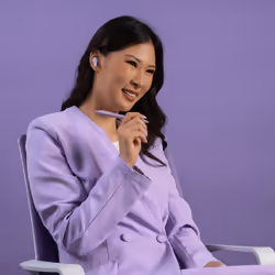 JLab Go Pods ANC Headset True Wireless Stereo (TWS) In-ear Calls/Music Bluetooth Lilac - Additional view 8