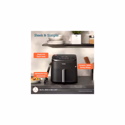 COSORI Air Fryer TurboBlaze,Powerful DC Motor Technology for Fast Cooking,6L Large ,Quick and Oil-Free,9 Preset Programs 30 Recipes,1725W,230