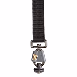 BLACKRAPID Cross Shot Black Camera Sling for left-handed and right-handed photographers.