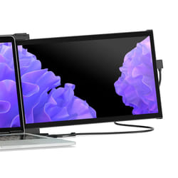 Mobile Pixels Duex Plus DS Portable monitor Black 33.8 cm (13.3") LCD 1920 x 1080 pixels