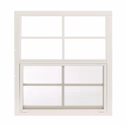 Shed Window 24 W x 27 H  Flush Mount for Sheds  Playhouses  and Chicken Coops 1 PK White