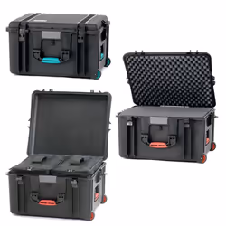 HPRC 2730W Wheeled Hard Resin Case Camera Tool Waterproof Bag - WithCubed Foam