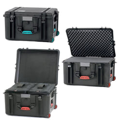 HPRC 2730W Wheeled Hard Resin Case Camera Tool Waterproof Bag - WithCubed Foam