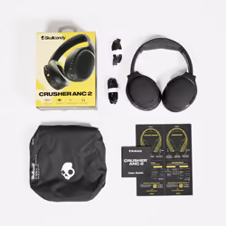 Skullcandy Crusher ANC 2 Headphones Wired & Wireless Head-band Calls/Music USB Type-C Bluetooth Grey - Additional view 7