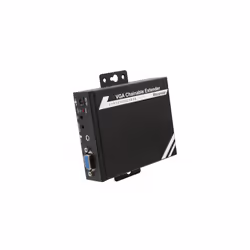 VGA-Audio Chainable-Splitter Extender over CAT.5e/6-IP up to 100-meter  Resolution up to 1920x1080 Full HD 1080p  Support RS-232  Infrared Remote Enab