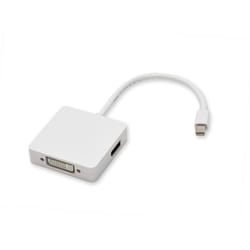 SYBA SY-ADA33008 video cable adapter 0.15 m Mini DisplayPort DisplayPort + DVI + HDMI White