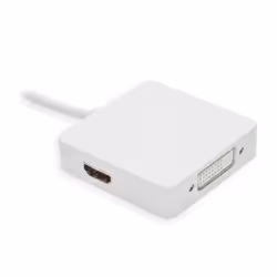 SYBA SY-ADA33008 video cable adapter 0.15 m Mini DisplayPort DisplayPort + DVI + HDMI White