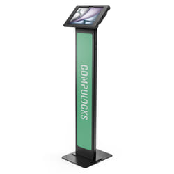 Compulocks iPad Air M2 11" (2024), Apex Enclosure Brandable Floor Stand - Black