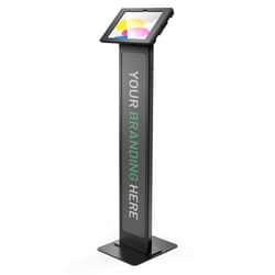Compulocks iPad 10th-11th (A16) Gen, Apex Enclosure Brandable Floor Stand - Black