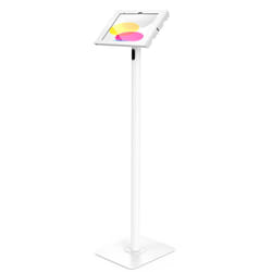 Compulocks iPad 10th-11th (A16) Gen, Apex Enclosure Swift Floor Stand - White