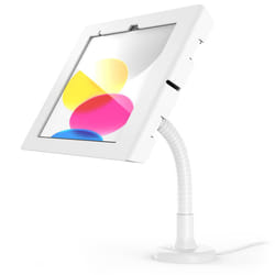 Compulocks iPad 10th-11th (A16) Gen, Apex Enclosure Flex Arm Mount - White