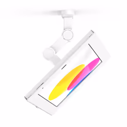 Compulocks iPad 10th-11th (A16) Gen, Apex Enclosure Swing Wall Mount - White