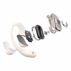 SHOKZ OpenFit 2 Headphones Wireless Ear-hook Calls/Music/Sport/Everyday Beige - Additional view 4