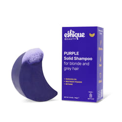 Ethique Purple Shampoo Bar for toning brassy hair - Plastic-Free  Cruelty-Free  Vegan  3.88 oz - Formerly Tone It Down