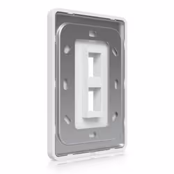 Ubiquiti UACC-WP-KEYSTONE-V-2P wall plate/switch cover White - Additional view 4