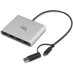 OWC OWCCADPDL4HDMI USB graphics adapter 3840 x 2160 pixels Silver