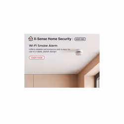 X-Sense XS01-WX Smart Smoke Alarm|Replaceable Battery & App Control - Additional view 4