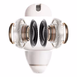 SHOKZ OpenDots 2 Headset Wireless Ear-clip-on Calls/Music/Sport/Everyday Bluetooth White - Additional view 4