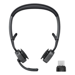 SHOKZ OpenMeet2 UC Headset Wireless Open-ear Office/Call center Bluetooth Black