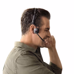 SHOKZ OpenMeet2 UC Headset Wireless Open-ear Office/Call center Bluetooth Black - Additional view 5