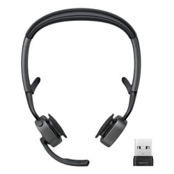 SHOKZ OpenMeet2 UC Headset Wireless Open-ear Office/Call center Bluetooth Black