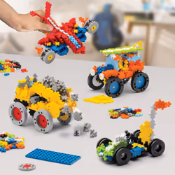 Plus-Plus GO! LEARN TO BUILD VEHICLES SUPER SET