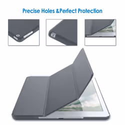 JETech 0465-CS-GOLD-IPAD5-DGY tablet case Folio Grey