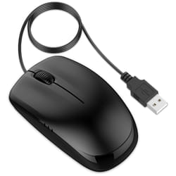 JETech 0776- -WIRED-BK mouse Office Ambidextrous USB Type-A Optical