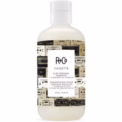 R+Co CASSETTE, 251 ml, Shampoo, Women, Curly hair, Anti-frizz, Moisturizing, Nutrition, Shine, Strengthening, Bottle