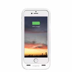 mophie juice pack air mobile phone case 11.9 cm (4.7") Cover White