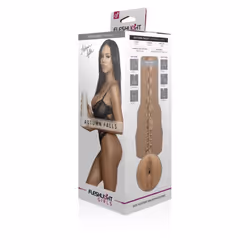 Fleshlight Autumn Falls Pocket masturbator Beige, White Silicone