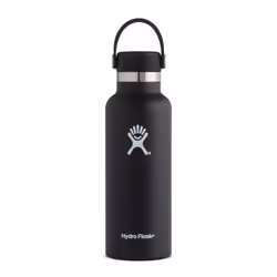 Hydro Flask Wide Mouth, 532 ml, Daily usage, Black, Stainless steel, Boy/Girl, 24 h