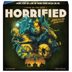 Ravensburger Horrified: American Monsters, Board game, Happy Families, 10 yr(s), Family game