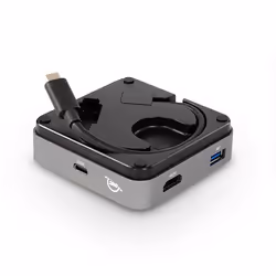 OWC USB-C Travel Dock Wired USB 3.2 Gen 1 (3.1 Gen 1) Type-C Grey - Additional view 4