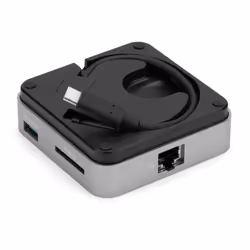 OWC OWCTCDK6P2SG laptop dock/port replicator USB 3.2 Gen 1 (3.1 Gen 1) Type-A Grey - Additional view 5