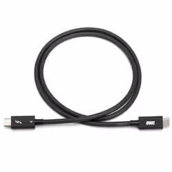 OWC OWCCBLTB4C0.7M, 0.72 m, USB C, USB C, 40 Gbit/s, Black