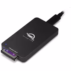 OWC Atlas FXR, CFexpress, Black, 40000 Mbit/s, Thunderbolt 3/USB 3.2 Gen 2 (3.1 Gen 2), 50 mm, 90 mm