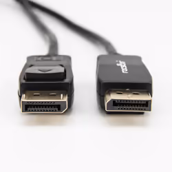 Rocstor Y10C234-B1, 1 m, DisplayPort, DisplayPort, Male, Male, 3840 x 2160 pixels