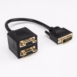 Rocstor Y10A219-B1 video splitter DVI 2x VGA