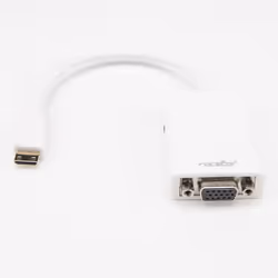 Rocstor Y10A225-W1, 0.15 m, HDMI Type C (Mini), VGA (D-Sub), Male, Female, Straight