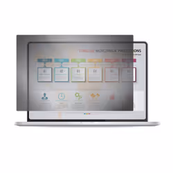 Rocstor PrivacyView, 39.6 cm (15.6"), 16:9, Laptop, Frameless display privacy filter, Glossy / Matt, Anti-glare, Privacy