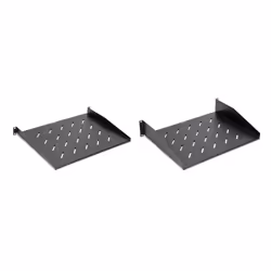 Rocstor Universal Vented Rack Mount Shelf Rack shelf