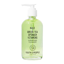 Youth To The People Facial Cleanser - Kale and Green Tea Cleanser - Gentle Face Wash  Makeup Remover + Pore Minimizer for All Skin Types - Vegan 8oz